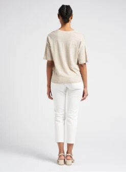 Marc O'Polo Cropped Jeans Katoenblend | Wit 29 Marc O'Polo Cropped Jeans Katoenblend | Wit -MORGAN Verkoop 4102882 1