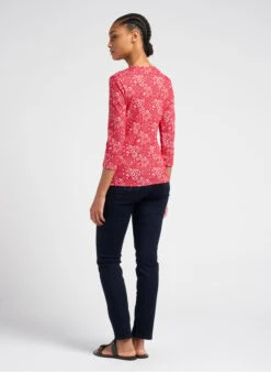 7 For All Mankind ROXANNE MAJESTY - Slim-fit Jeans Met Halfhoge Taille Katoenblend | Blauw -MORGAN Verkoop 4103012