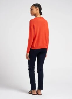 7 For All Mankind ROXANNE MAJESTY - Slim-fit Jeans Met Halfhoge Taille Katoenblend | Blauw -MORGAN Verkoop 4103020