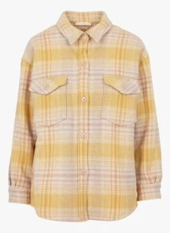 Sessun SLATE HILL - Overshirt Van Gerecyclede Wol Met Klassiek Kraag | Veelkleurig 9 Sessun SLATE HILL - Overshirt Van Gerecyclede Wol Met Klassiek Kraag | Veelkleurig -MORGAN Verkoop 4108415