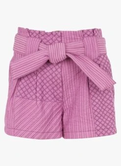 Sessun JOLLINO - Katoenen Short Met Borduursel | Violet -MORGAN Verkoop 4108468