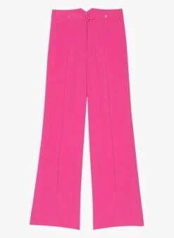 Maje PATRICIA - Wijde Geklede Broek | Roze 10 Maje PATRICIA - Wijde Geklede Broek | Roze -MORGAN Verkoop 4109705