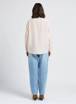 Sessun BOTAN - Gestreept Overhemd Met Klassieke Kraag | Gestreepte -MORGAN Verkoop 4112103