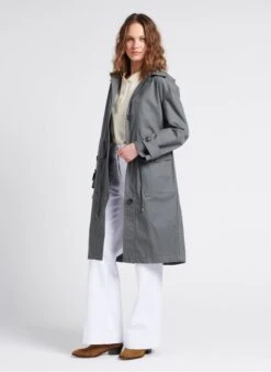 Sessun JOHNNY O - Katoenen Flared Jeans Met Hoge Taille | Wit -MORGAN Verkoop 4112548