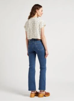 ONE STEP Wijde Top Met V-hals | Wit -MORGAN Verkoop 4120699