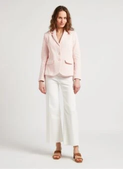 Wijde Broek Van Katoenmix | Wit -MORGAN Verkoop 4121033