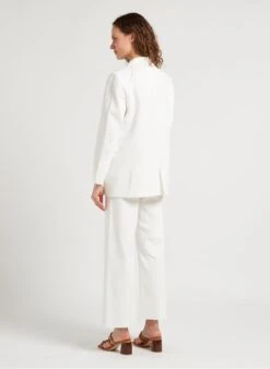 JUNO - Wijde Blouse Met Ronde Hals En Print | Beige -MORGAN Verkoop 4121048 1