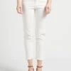 MAISON 123 SOLENE - Slim-fit Jeans Met Hoge Taille | Wit