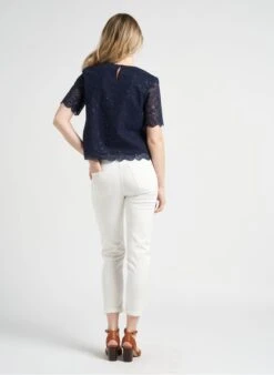 MAISON 123 SOLENE - Slim-fit Jeans Met Hoge Taille | Wit 12 MAISON 123 SOLENE - Slim-fit Jeans Met Hoge Taille | Wit -MORGAN Verkoop 4123180