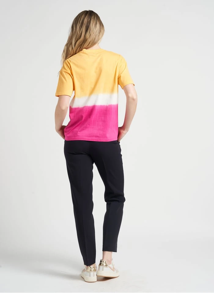 PAREZZO - Rechte Bandplooibroek | Blauw 7 PAREZZO - Rechte Bandplooibroek | Blauw - Afbeelding 5