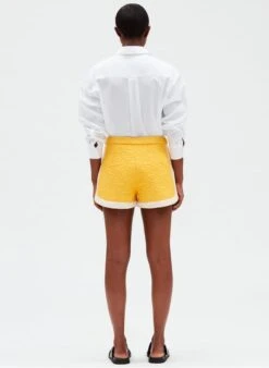 CLAUDIE PIERLOT ESTHER - Katoenen Short Met Normale Taille En Borduurwerk | Veelkleurig -MORGAN Verkoop 4124632