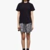THE KOOPLES Katoenen T-shirt Met Ronde Hals | Zwart -MORGAN Verkoop 4124882
