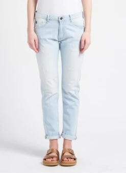 LE TEMPS DES CERISES Jeans Met Normale Taille Katoenblend | Blauw