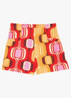 Tara Jarmon STELLA - Short Van Stretchkatoen Met Print | Rood -MORGAN Verkoop 4132368