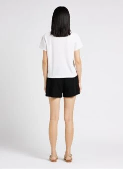 SEE U SOON Recht Short Met Textuur | Zwart 19 SEE U SOON Recht Short Met Textuur | Zwart -MORGAN Verkoop 4134908