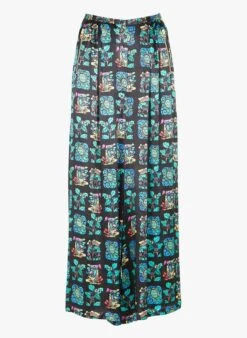 DOLL - Wijde Broek Met Hoge Taille En Print | Veelkleurig 12 DOLL - Wijde Broek Met Hoge Taille En Print | Veelkleurig -MORGAN Verkoop 4136322