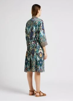 ELI - Linnen Blouse Met Ronde Hals | Zwart -MORGAN Verkoop 4137241