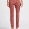 AGATHE - Slim-fit Jeans Van Katoenmix Met Hoge Taille | Roze