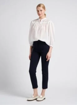 GERARD DAREL ELION - Slim-fit Bandplooibroek | Blauw -MORGAN Verkoop 4151171