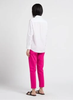 Hartford CHARLOT - Rechte, Katoenen Blouse | Wit -MORGAN Verkoop 4156786