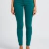ONE STEP Slim-fit Jeans Katoenblend | Groen 1 ONE STEP Slim-fit Jeans Katoenblend | Groen -MORGAN Verkoop 4156876