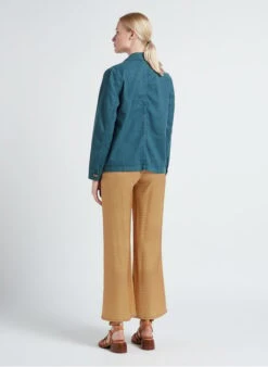 SEE U SOON Wijde Broek Van Viscose Met Print | Oranje -MORGAN Verkoop 4160948