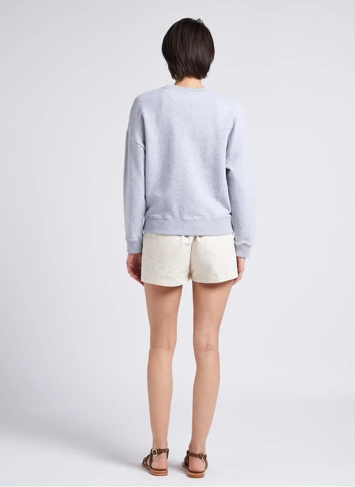 Bonton Katoenen Short Met Hoge Taille | Beige 9 Bonton Katoenen Short Met Hoge Taille | Beige - Afbeelding 7