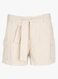 LE TEMPS DES CERISES KALLISTE - Short Van Katoenmix Met Cargozakken | Beige -MORGAN Verkoop 4164900