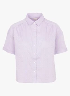 JACK - Overhemd Van Biokatoen Met Klassieke Kraag | Violet -MORGAN Verkoop 4166620