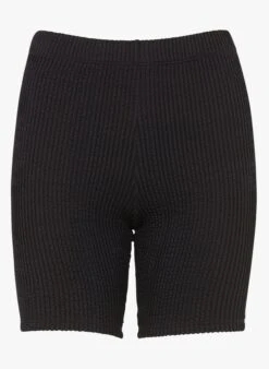 NONZA - Fietsbroek Van Opgerimpelde Stof | Zwart -MORGAN Verkoop 4166710