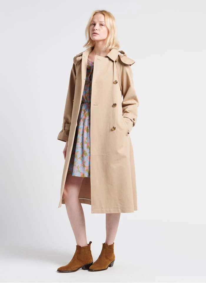 PAMIERS - Top Van Biokatoen Met Ronde Hals En Bloemenprint | Blauw 7 PAMIERS - Top Van Biokatoen Met Ronde Hals En Bloemenprint | Blauw - Afbeelding 5