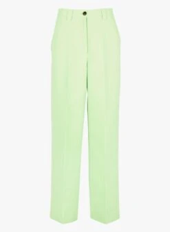 ESSENTIEL ANTWERP DUST - Wijde Broek Katoenblend | Geel 10 ESSENTIEL ANTWERP DUST - Wijde Broek Katoenblend | Geel -MORGAN Verkoop 4177116