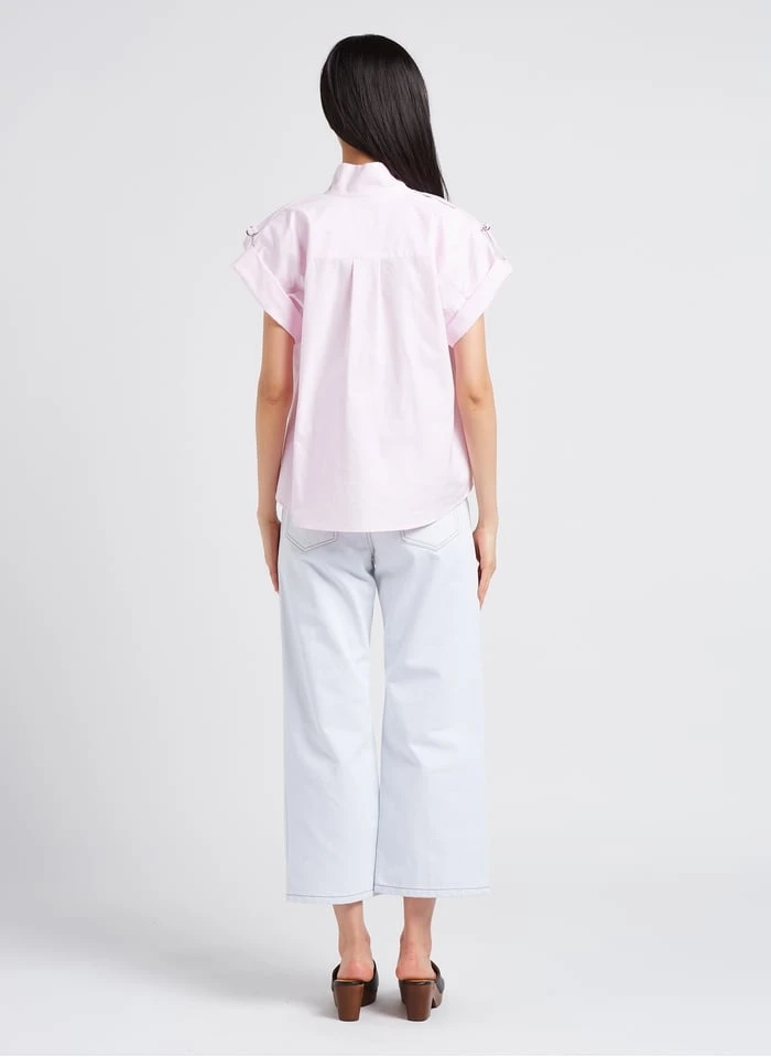 HUARTE - Flared Jeans Met Hoge Taille | Groen 10 HUARTE - Flared Jeans Met Hoge Taille | Groen - Afbeelding 8