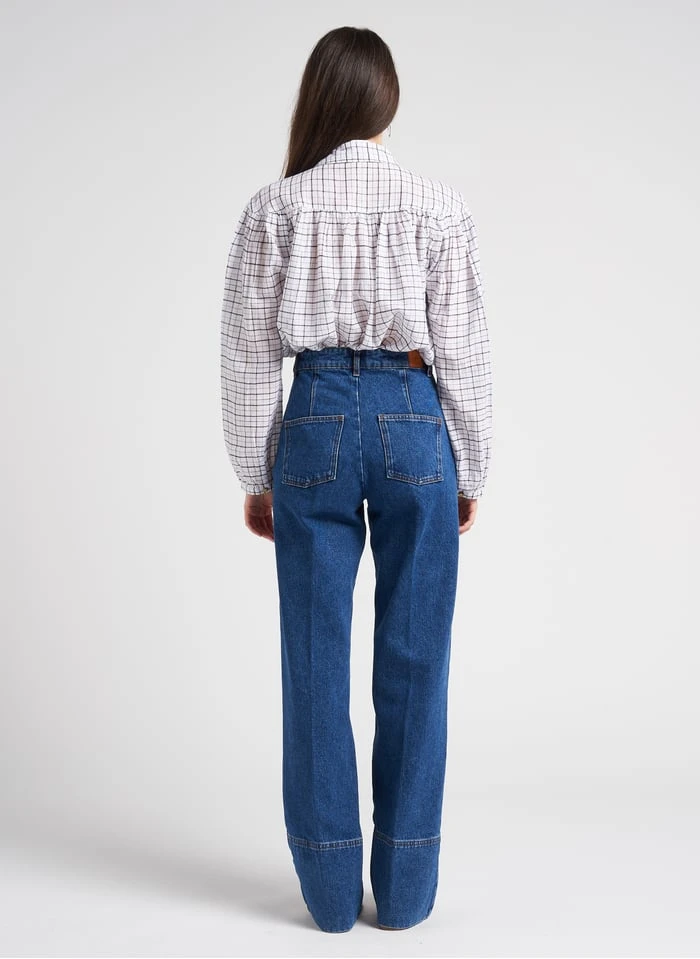 Soeur ARIZONA - Wijde, Katoenen Jeans Met Verwassen Effect | Jeans Verschoten 18 Soeur ARIZONA - Wijde, Katoenen Jeans Met Verwassen Effect | Jeans Verschoten - Afbeelding 16