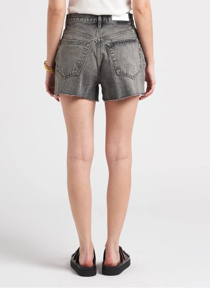 RE/DONE 50S CUTOFFS - Slim-fit, Katoenen Short | Grijs 4 RE/DONE 50S CUTOFFS - Slim-fit, Katoenen Short | Grijs - Afbeelding 2