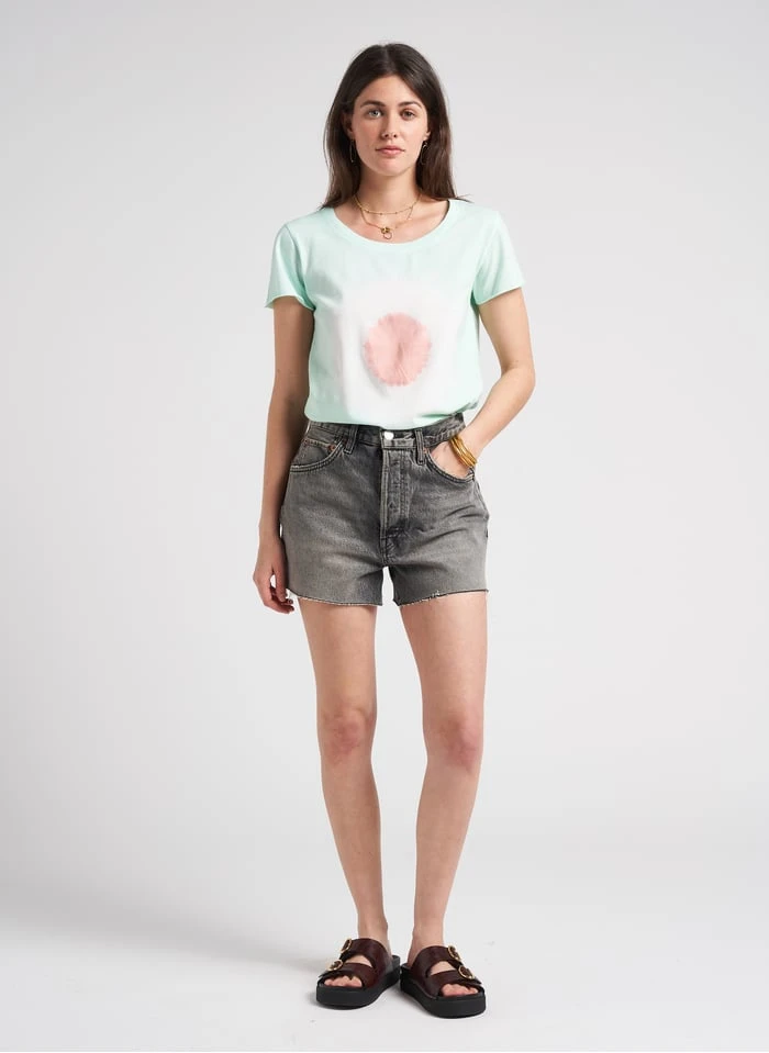RE/DONE 50S CUTOFFS - Slim-fit, Katoenen Short | Grijs 10 RE/DONE 50S CUTOFFS - Slim-fit, Katoenen Short | Grijs - Afbeelding 8