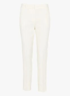 MAISON 123 FELIX - Geklede Chino Broek Van Linnenmix | Wit 9 MAISON 123 FELIX - Geklede Chino Broek Van Linnenmix | Wit -MORGAN Verkoop 4181653