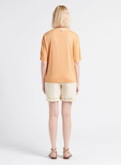 MAISON 123 SOANNE - Recht, Linnen Short | Beige 21 MAISON 123 SOANNE - Recht, Linnen Short | Beige -MORGAN Verkoop 4182909