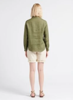 MAISON 123 SOANNE - Recht, Linnen Short | Beige 19 MAISON 123 SOANNE - Recht, Linnen Short | Beige -MORGAN Verkoop 4182913