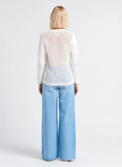 MAISON 123 SANDY - Wijde Jeans Met Hoge Taille | Jeans Verschoten -MORGAN Verkoop 4183070