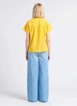 MAISON 123 SANDY - Wijde Jeans Met Hoge Taille | Jeans Verschoten -MORGAN Verkoop 4183094