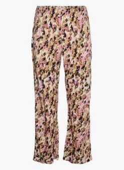 Vero Moda Curve EASY - Soepelvallende Broek Met Print | Veelkleurig