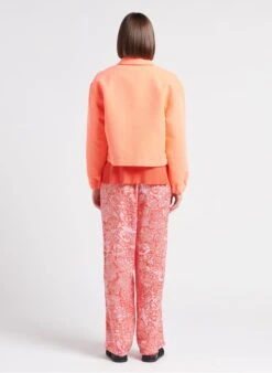 MOSS COPENHAGEN MARICEL - Wijde Broek Met Hoge Taille En Print | Roze 15 MOSS COPENHAGEN MARICEL - Wijde Broek Met Hoge Taille En Print | Roze -MORGAN Verkoop 4186017