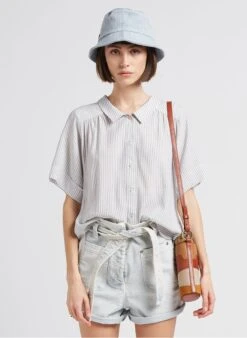 Sessun AMBROGGIO - Overhemd Met Klassieke Kraag | Wit