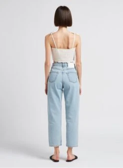 SPARK - Rechte, Katoenen Jeans Met Verwassen Effect | Jeans Verschoten 38 SPARK - Rechte, Katoenen Jeans Met Verwassen Effect | Jeans Verschoten -MORGAN Verkoop 4189776