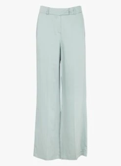 MAISON 123 LAYLA - Wijde Broek Met Hoge Taille | Blauw -MORGAN Verkoop 4189938