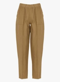 MILPA - Carrotbroek Linnenblend | Kaki 15 MILPA - Carrotbroek Linnenblend | Kaki -MORGAN Verkoop 4190055