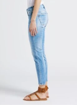 LE TEMPS DES CERISES Slim-fit Jeans Met Lage Taille | Blauw -MORGAN Verkoop 4209152