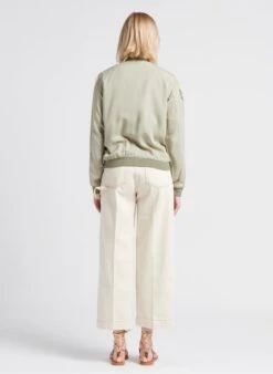 SCOTT - Rechte, Wijde, Katoenen Jeans Met Hoge Taille | Wit -MORGAN Verkoop 4209620