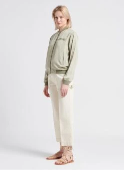 SCOTT - Rechte, Wijde, Katoenen Jeans Met Hoge Taille | Wit -MORGAN Verkoop 4209621